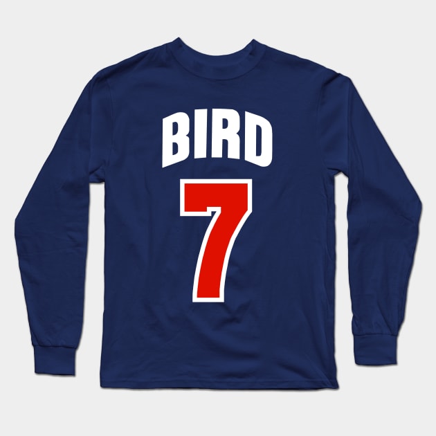 USA DREAM TEAM 92 - Bird Long Sleeve T-Shirt by Buff Geeks Art